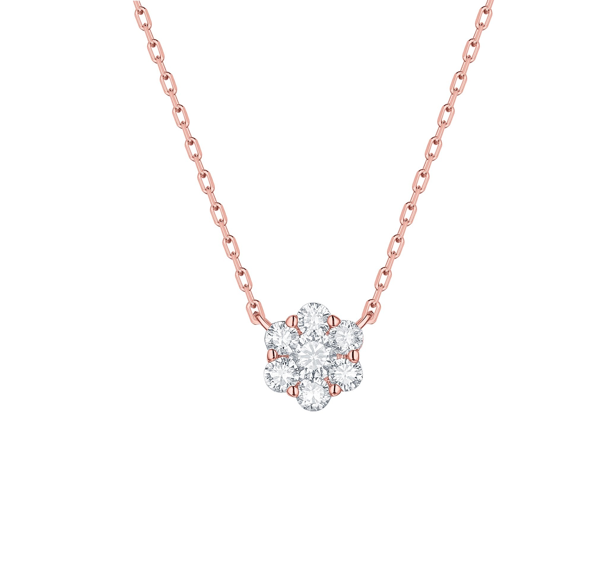 スマイリングロックス Lab Grown Diamond Necklace by Smiling Rocks