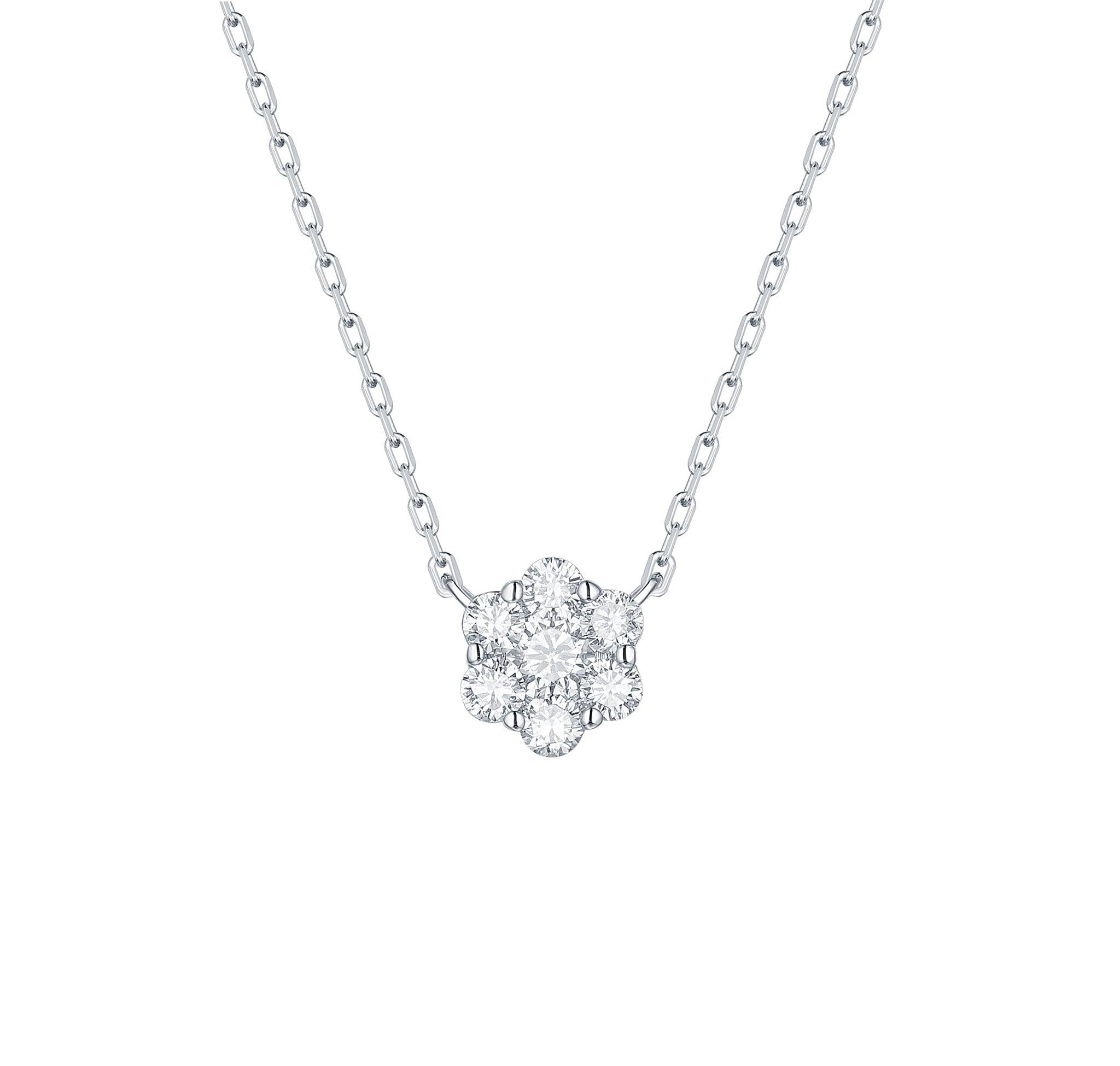 スマイリングロックス Lab Grown Diamond Necklace by Smiling Rocks