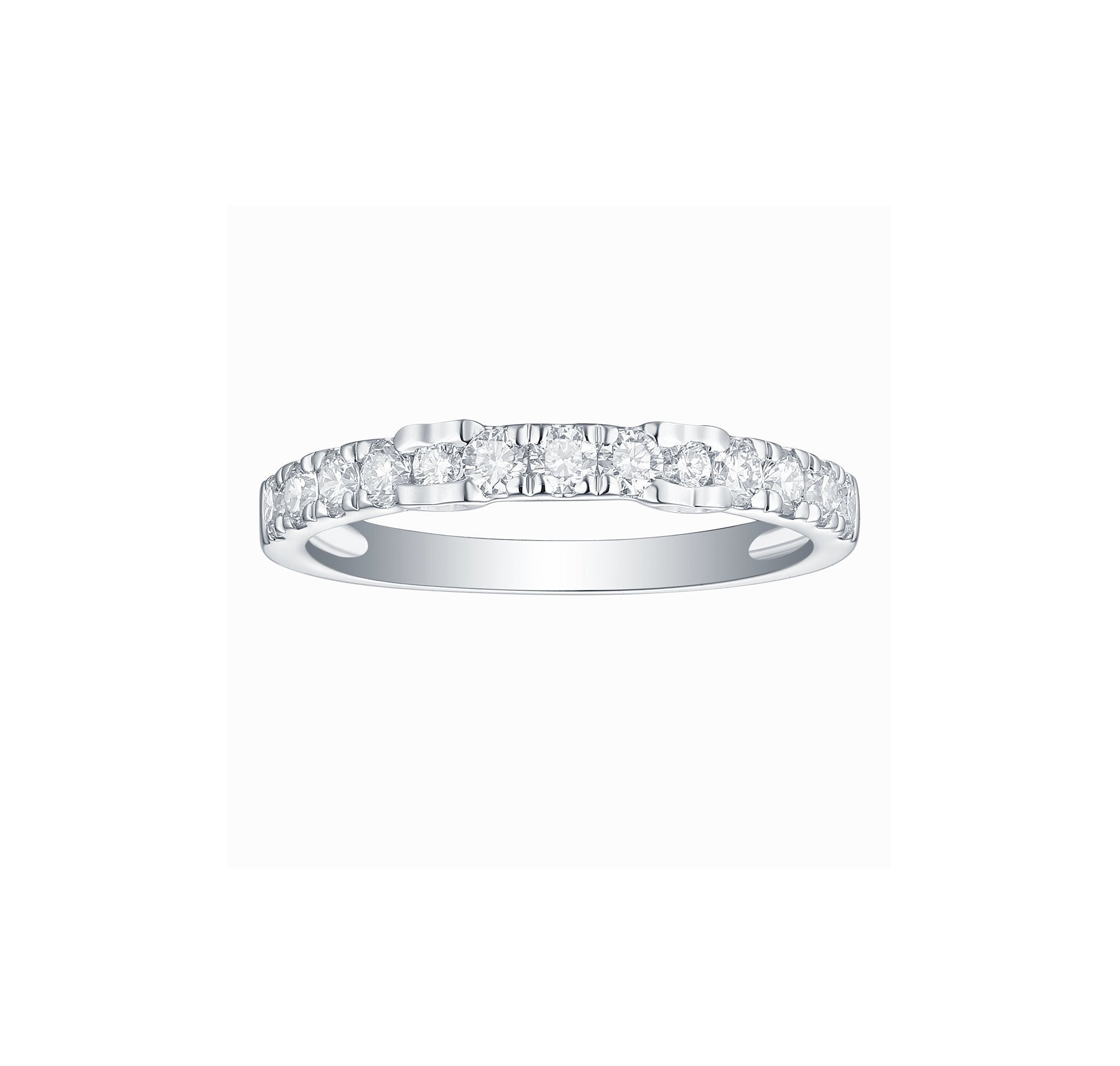Essentials 0.54ct Stackable Band <br> R-00270WHT