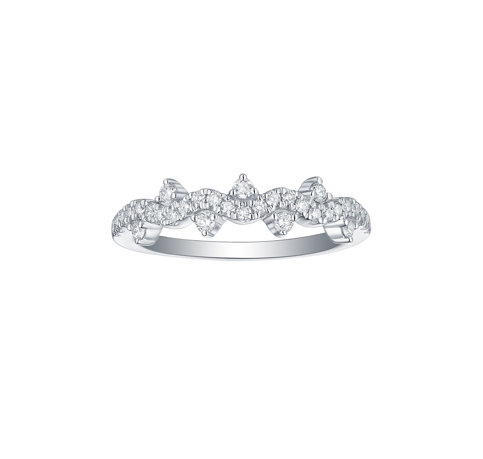 Drizzle 0.31ct Lab Grown Diamond Ring <br> R-00332WHT